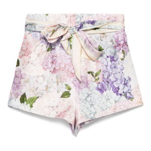 SHORTS IN SETA STAMPATI