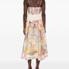 ABITO TALLOW MIDI IN LINO — изображение 5