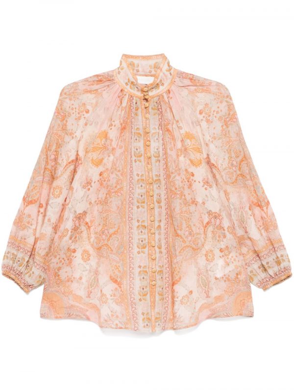 BLUSA ACACIA STAMPATA