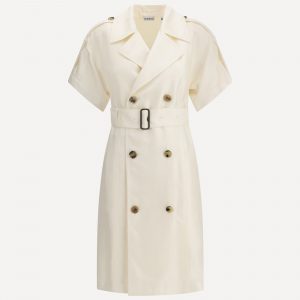 Abito Trench con cintura