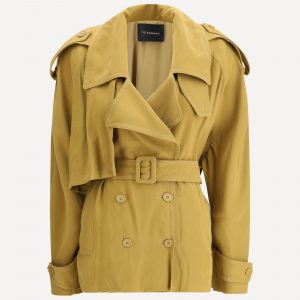 Trench corto doppiopetto