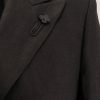 Adamsf linen blazer with iconic brooch — изображение 3