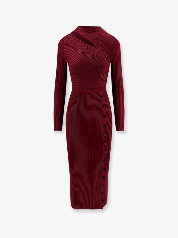 Viscose midi dress