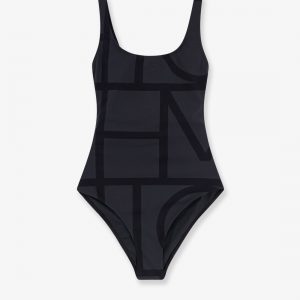 Recycled material one-piece swimsuit