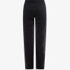 Black denim trouser with iconic print — изображение 2