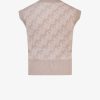 Wool vest with all-over monogram — изображение 2