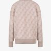 Wool cardigan with all-over monogram — изображение 2