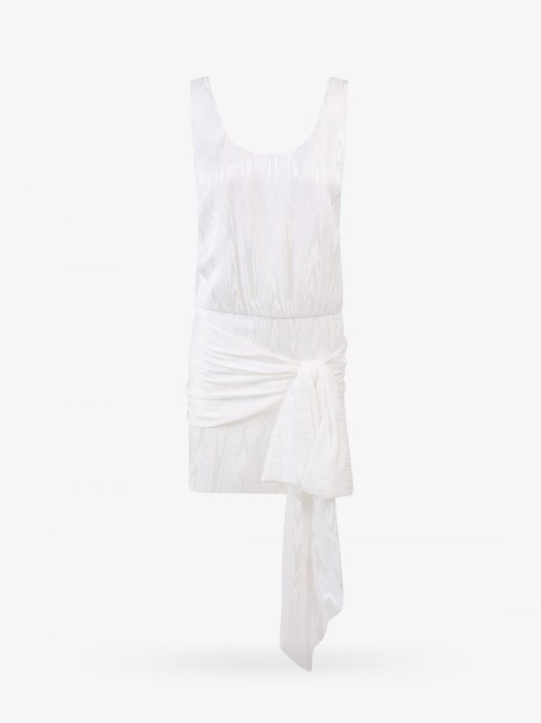 Viscose dress with all-over print