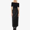 Wool skirt with striped motif — изображение 2