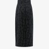 Wool skirt with striped motif — изображение 6