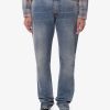 Stone washed straight leg jeans — изображение 3