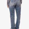 Stone washed straight leg jeans — изображение 4