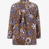 Silk shirt with all-over print — изображение 2