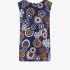 Silk top with all-over print — изображение 2