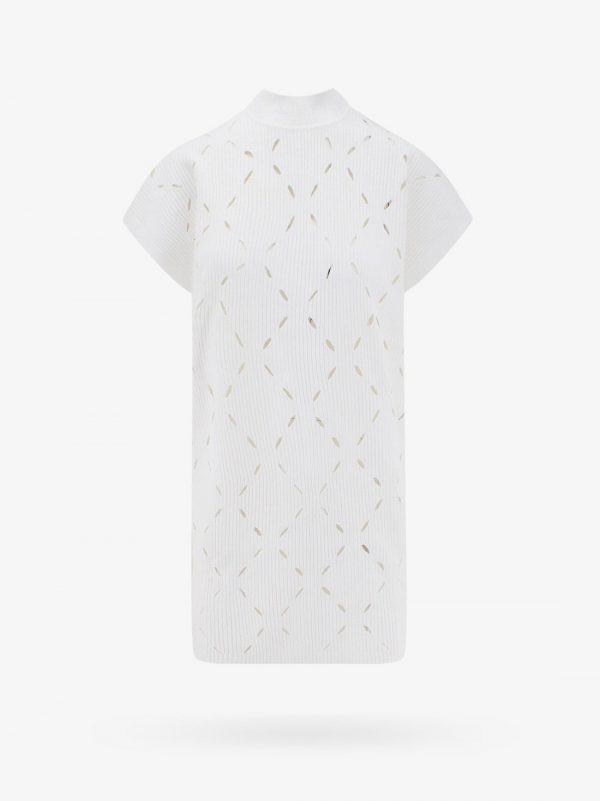 Viscose top with logo patch