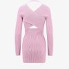 Viscose cardigan with ribbed pattern — изображение 2