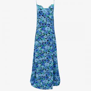 Recycled material long dress