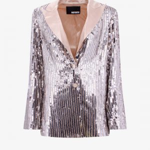 Blazer with all-over sequins