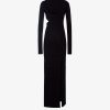Sustainable viscose dress with cut-out details — изображение 2