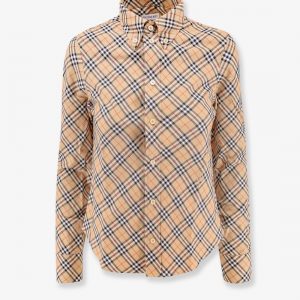 Traditional check organic cotton t-shirt