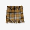 Wool and cashmere skirt with check motif — изображение 2