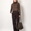Virgin wool trousers with metal ff details — изображение 2