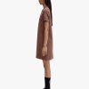 Stretch cotton polo dress with contrasting profiles — изображение 3