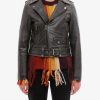 Slim fit Destiny lived-in effect leather biker — изображение 3