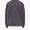 Wool and cashmere sweater with web details — изображение 5