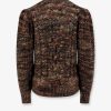 Wool blend sweater with braided fabric — изображение 2