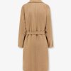 Valle cashmere coat with belt at waist — изображение 2