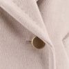 Berta cashmere peacoat with gold metal buttons — изображение 3