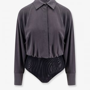 Tempo silk shirt with body detail