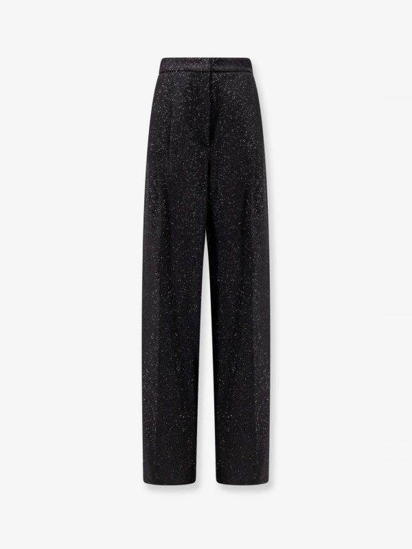Navigli viscose blend trouser with sequins