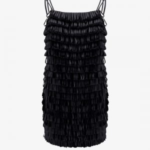 Stretch cady mini dress