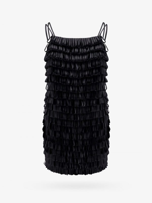Stretch cady mini dress