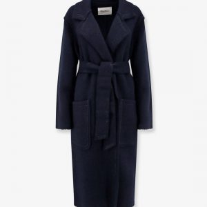 Wool and cashmere coat