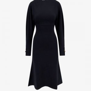 Wool blend dress