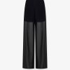 Viscose trouser with transparent effect — изображение 2