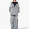 Off-shoulder denim jacket — изображение 2