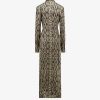 Viscose chemisier dress with python print — изображение 2
