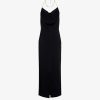 Viscose midi dress with chain detail — изображение 6