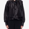 Silk and cotton shirt with jabot — изображение 3