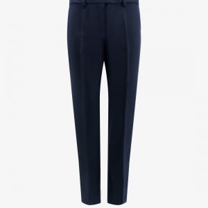 Viscose and cotton trouser