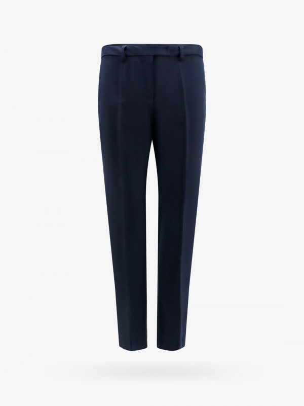 Viscose and cotton trouser