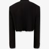 Single breasted cut off viscose and wool blazer — изображение 2