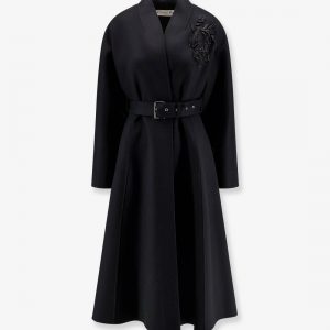 Virgin wool blend coat