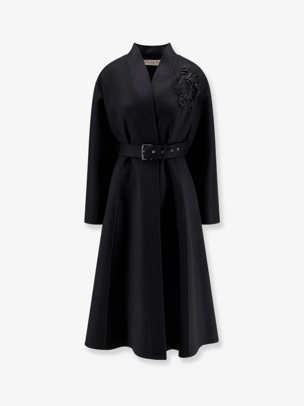 Virgin wool blend coat