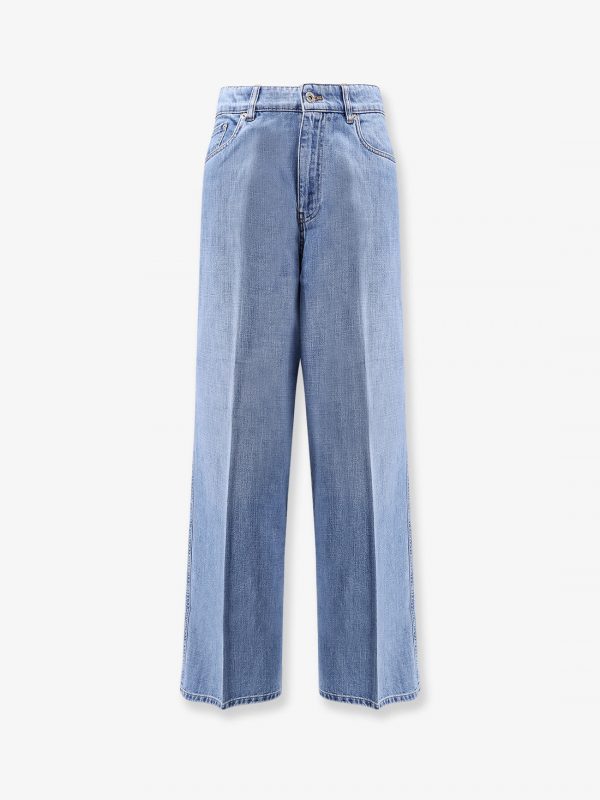 Washed denim Jeans