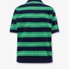 Striped cotton polo shirt — изображение 2